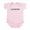 Petal Pink, variant on CafePress - Legend Infant Bodysuit - Baby Light Bodysuit, Size Newborn - 24 Months