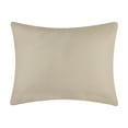 thumbnail image 2 of Greenland Home Fashions Velvet Crush Khaki Textured Plush Quilted Chenille Pillow Sham, All Ages, Standard, 2 of 6