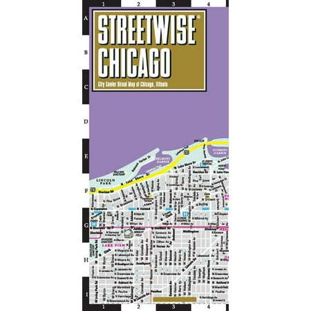 Chicago Map - Streetwise chicago map - laminated city center street map of chicago, illinois - folded map: 9782067229907