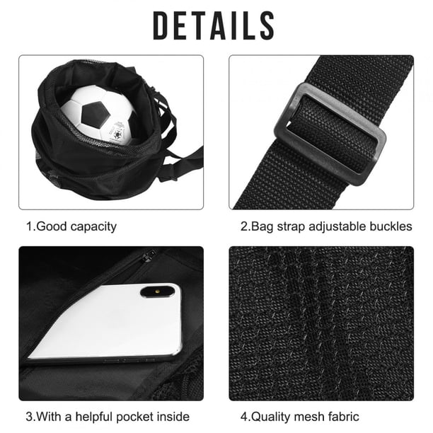 Mochila de malla, mochila con cordón para entrenamiento de baloncesto, fútbol y fútbol, bolsa deportiva con cordón, valor inmejorable
