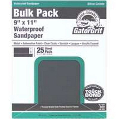 Ali Industries 3280 9 x 11 in. Sandpaper Sili Cab 600 Pack Of 25