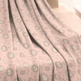 thumbnail image 3 of Pink Sun Planet Moon Star Pattern Blanket,Comfortable Soft Flannel Throw Blanket,All Season,Warm Lightweight Blankets for Sofa Bed Couch Living Room Chair,40"x50", 3 of 4