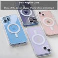 thumbnail image 4 of Magnetic Case for iPhone 14 6.1-Inch, Compatible with MagSafe Wireless Charging, Shockproof Phone Bumper Cover, Anti-Scratch Clearview, 4 of 7