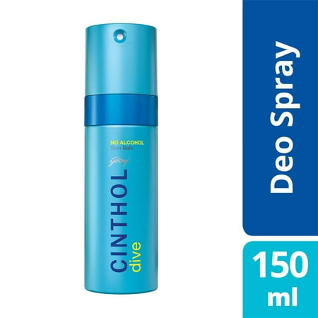 Godrej Cinthol Deo Spray – Dive, 150 ml (Godrej Aer Twist Best Fragrance)