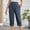 Navy, variant on Blmnix Pants for Women Trendy Pleated Cotton Pants Capri Pants Pant Yellow 7/8th Wide-Leg High Wide Leg Scrub Pants for Women,XXXL