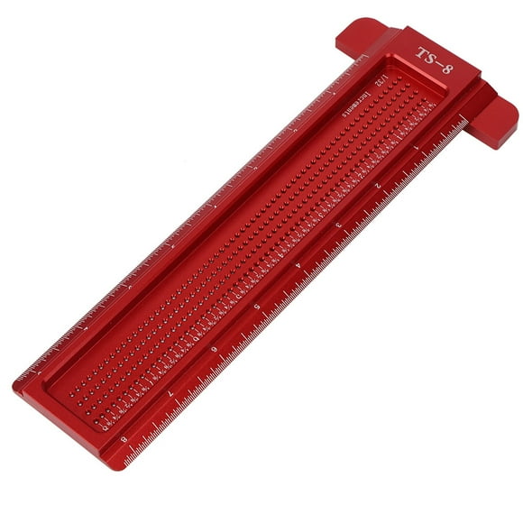 Hand Operated ToolsTS-8 Woodworking Hole Ruler T Type Square Ruler Hardware Accessory Quality You Can Trust