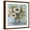 Brown Frame, variant on Art.com Soft Blooms Art Print by Jeanette Vertentes, 16" x 16"