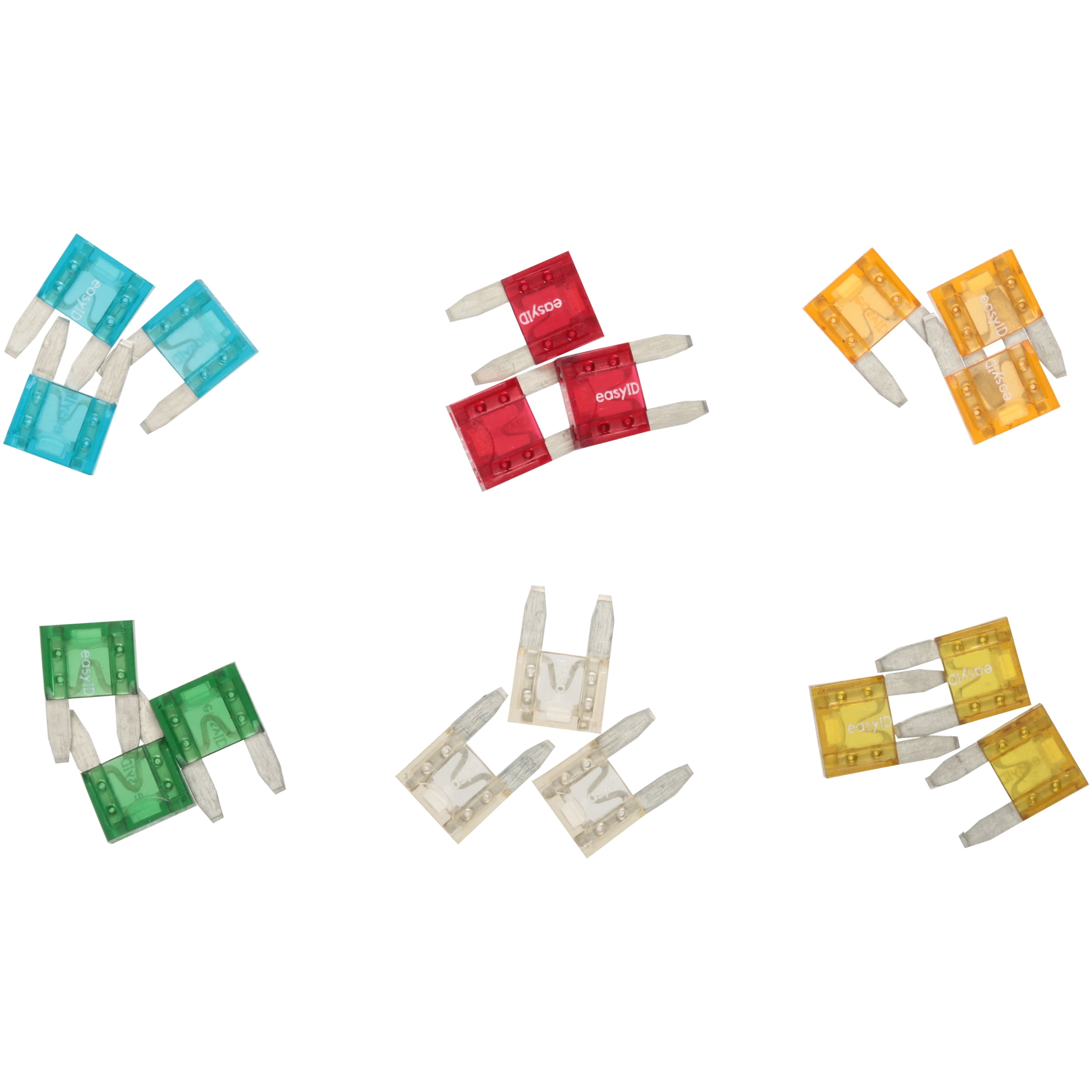 cooper bussmann easyid atm illuminating blade fuses 16 ct carded pack walmart com