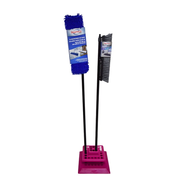 COMBO TRAPEADOR PLANO Y CEPILLO INDUSTRIAL CON RACK ORGANIZADOR REYNERA Reynera 7-0-5038