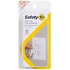 Safety 1ˢᵗ Press Tab Plug Protectors (32pk), White