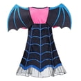 thumbnail image 2 of Vestido de Cosplay de Vampirina de Disney para niñas, vestido de princesa para niños, disfraz de Navidad y Halloween, disfraz de fiesta de Carnaval para niños, disfraz de vampiro, 2 of 3