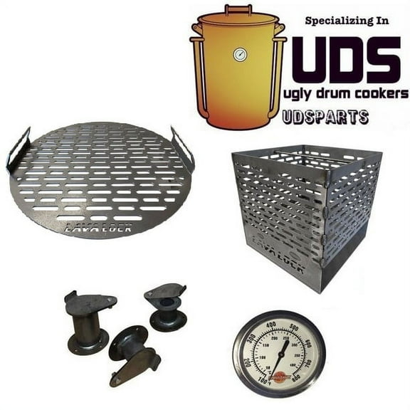 LavaLock UDS Parts Kit (complete) Build your own Ugly Drum Smoker 55 gal barrell