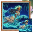 thumbnail image 1 of Kit Punto Cruz para Niña Bordado Con Hilo Algodón Ecológico 11CT Arte 45x45cm, 1 of 9