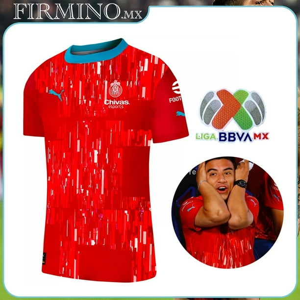 2023 2024 Jersey Chivas Football Trainning Shirt Camiseta de Fútbol Personalización Nombre Número Gao Jiahui unisex