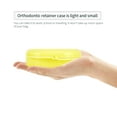thumbnail image 6 of 1Pcs Dental Mouthguard Container Orthodontic Retainer Case with Vent Holes, Denture Holder Box Clear Aligner Case Slim for Household|Travel|Office - Easy to Carry, 6 of 7