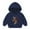 Navy, variant on Trupants Little Girls Hoodie 6T Pink, Tiger Claw Print - Durable Easy Care Hooded Sweatshirt for Daily & Active Play