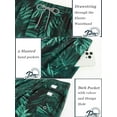 thumbnail image 5 of APTRO Mens Swim Trunks 9'' Mesh Liner Quick Dry Swim Shorts Board Shorts Bathing Suit Swimsuit Summer Beach Shorts Green MK94 M, 5 of 7