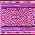 thumbnail image 1 of Ahgly Company Indoor Square Southwestern Pink Country Area Rugs, 3' Square, 1 of 4
