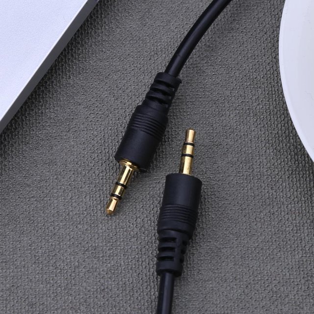 Cable De Audio Cable AUX Extensión de audio estéreo de 3,5 mm Macho a macho Cable auxiliar para automóvil (3 m)