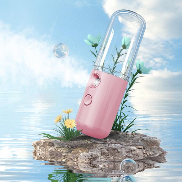 Nano Facialwith High Frequency Vibration, Built In 150mAh Lithium Battery, Excellent ABS Material, 50ml Tank Capacity, Portable Facefor Skin Care