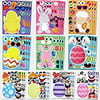 30pcs Easter Stickers for Kids, Easter Activities for Kids, Easter Classroom Craft Party Games, DIY Make Your Own Egg Bunny Stickers, Easter Party Favors Decorations Supplies for Toddlers(Ea