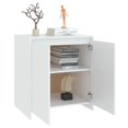 thumbnail image 3 of vidaXL Sideboard White 70x41x75 cm Engineered Wood, 3 of 5