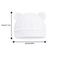 thumbnail image 2 of LNMQLPDBS Baby Sun Hat Bear Ears Infant Caps Newborn Hats for Baby Girls Summer Toddler Hats Soft Infant Beanie Caps Baby Hats 0-6 Months Multi Color for Spring Autumn Outdoor, 2 of 7