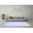 thumbnail image 3 of Ahgly Company Indoor Rectangle Solid Blue Modern Area Rugs, 4' x 6', 3 of 4
