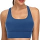 thumbnail image 3 of Sujetador deportivo con tirantes acolchados y tirantes cruzados, sujetador deportivo a prueba de golpes para mujer, sujetador de yoga cómodo para ropa deportiva, 3 of 8