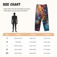 thumbnail image 2 of Salouo Vibrant Rooster Painting Print Women's Pajama Pants Casual Loose Sweatpants PJs Flowy Pants Drawstring Palazzo for Women Wide Leg Pants Lounge Pajama -Large, 2 of 8