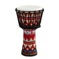 thumbnail image 1 of African Drum,With Art Percussion Musical African Drum Hand Drum 8 Inch Portable Art Patterns Drum Percussion Drum Drum Hand Percussion Musical 6588 Drum 8-inch African Hand Percussion 8-inch African, 1 of 7