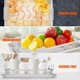 thumbnail image 6 of LQQBOX Air Fryer Basket for Oven, 19.09'' x 12.8'' Extra Large Air Fryer Basket and Pan, Stainless Steel Oven Air Fryer Basket and Tray, 6 of 7