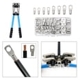thumbnail image 2 of Pliers,Battery Terminals Bare Cable Battery Auto Copper Terminal Crimp Bare Cable Copper Terminal Wire Car Auto Copper Terminal Wire Crimp Hx-50b Kit Huiop Eryue Pliers Eryue60pcs Qisuo Hxber, 2 of 6