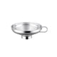 thumbnail image 1 of Yuarrent Embudo de boca ancha para conservas con asa Filtro de aderezo de acero inoxidable Embudos de gran calibre para ingredientes secos Cocina y Comedor S, 1 of 6