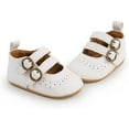 thumbnail image 6 of Premium Baby Girl Shoes, Infant Toddler Walking Shoes, Soft Sole Princess Mary Jane Shoes Prewalkers Wedding Dress Shoes Crib Shoes, 6 of 7