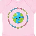 thumbnail image 4 of Inktastic Peace Love Earth Boys or Girls Baby Bodysuit, 4 of 5