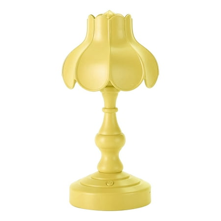 

European Lotus Mini LED Night Light for Mall Room Bar Home - Yellow