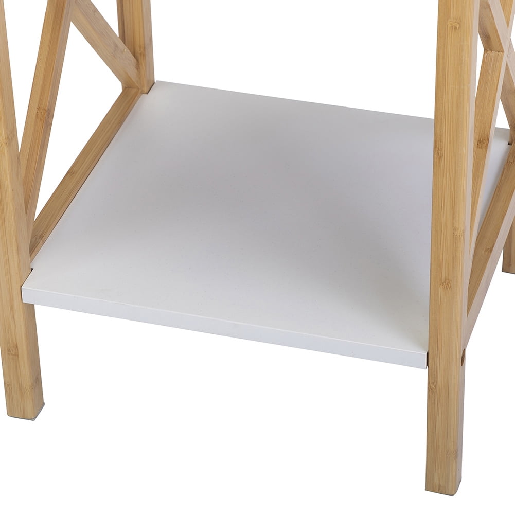 Nightstands Set of 2, Bamboo Night Stand Bedside Table End Table Side Table with Drawer for Bedroom, Living Room, Lounge, Space Saving, Natural Nightstands Set of 2, Bamboo Night Stand Bedside Table End Table Side Table with Drawer for Bedroom, Living Room, Lounge, Space Saving, Natural