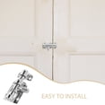 thumbnail image 3 of AURARMLET 1Set Rv Door Bolt Slide Locks 316 Stainless Steel Silver Rectangular for Security Indoor Use Homeowners, 3 of 8