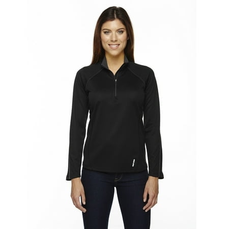 Ash City - North End Ladies' Radar Quarter-Zip Performance Long-Sleeve Top