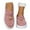 Pink, variant on Women's Loafers with Breathable Leather Like Upper Casual Women’s Shoes For Daily Wear Soft Suede On Style Versatile Footwear For All Seasons Comfortable Flat Design For Pairing With Jeans