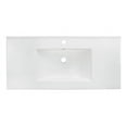 thumbnail image 4 of American Imaginations 32-in. W 3H8-in. Ceramic Top Set In White Color - Overflow Drain Incl. AI-24165, 4 of 8