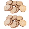thumbnail image 4 of Rebanada redonda de madera de bricolaje, rebanada de madera de pino, para decoraciones navideas, ilustraciones pintadas a mano, artesanías de bricolaje, decoraciones de bodaArtAndCraft Fyydes Descripción de la referencia, 4 of 6