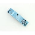 thumbnail image 5 of Faship Dusty Blue Cellulose Acetate Rose Floral Art Deco Hair Claws Clips, 5 of 7