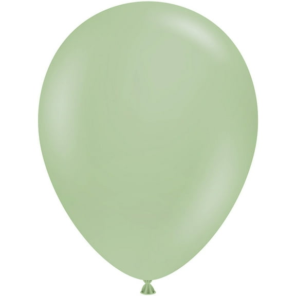 11 inch TUFTEX Meadow Green Latex Balloons (10 Pack) - Party Supplies Decorations