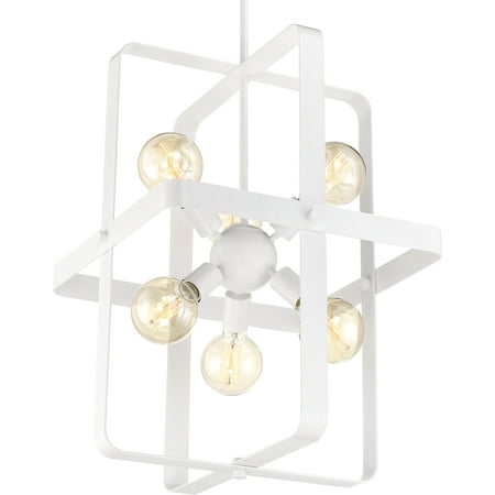 

Nuvo Lighting 60/6623 Prana 6 Light 18 Wide Chandelier - White