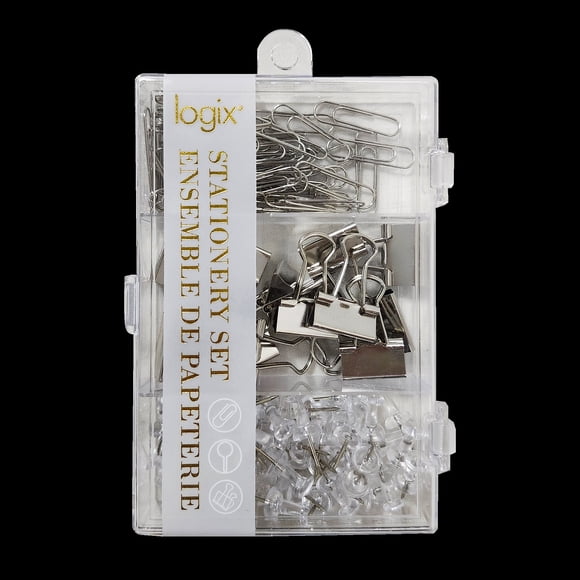 Logix Silver Stationary Set