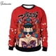 thumbnail image 2 of Sudadera con estampado 3D para hombre, jersey de gran tamaño, ropa de calle de estilo chino con cuello redondo, 2 of 4