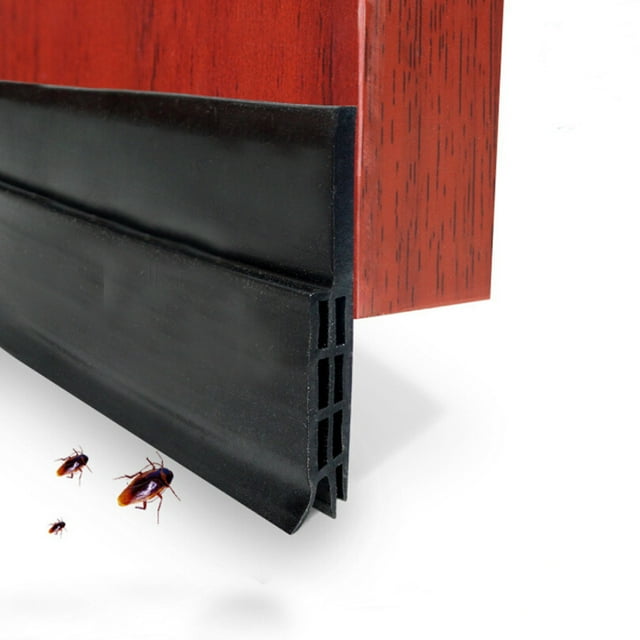 Bande d'Étanchéité sous Porte, Rouleau de Mousse Acoustique, Joint de Porte Commercial en Acier, Isolation