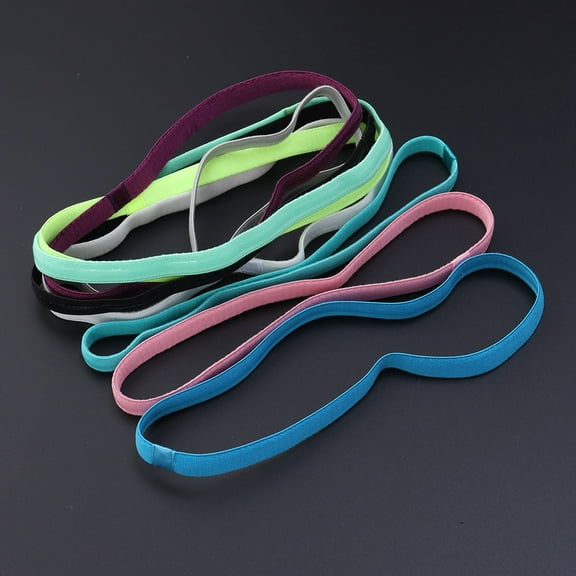 ORDDIART Girls Athletic Headbands for Sports and Fitness in Different Colors